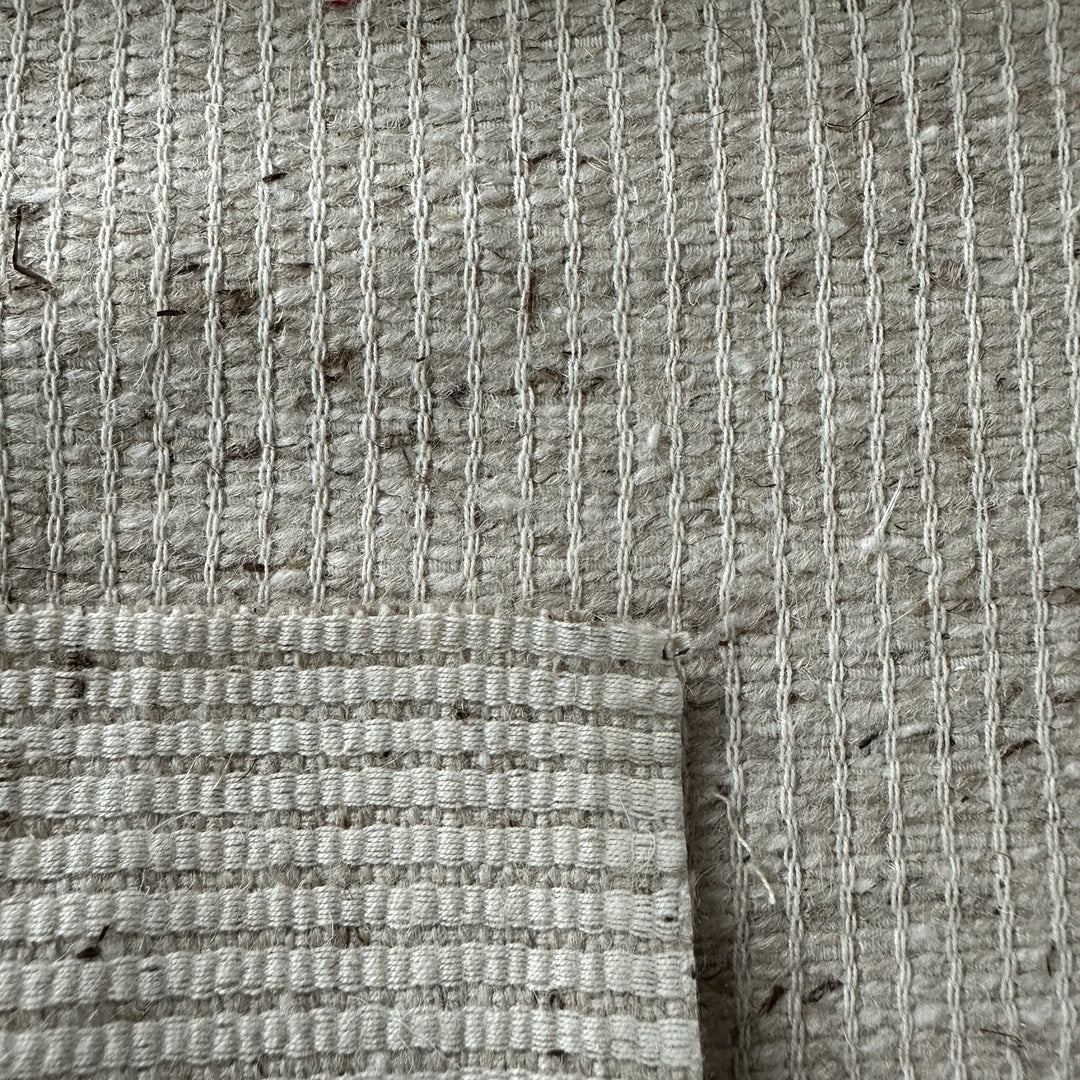Sustainable Himalayan nettle fabric in natural yarn dye, ideal for clothing and home textiles