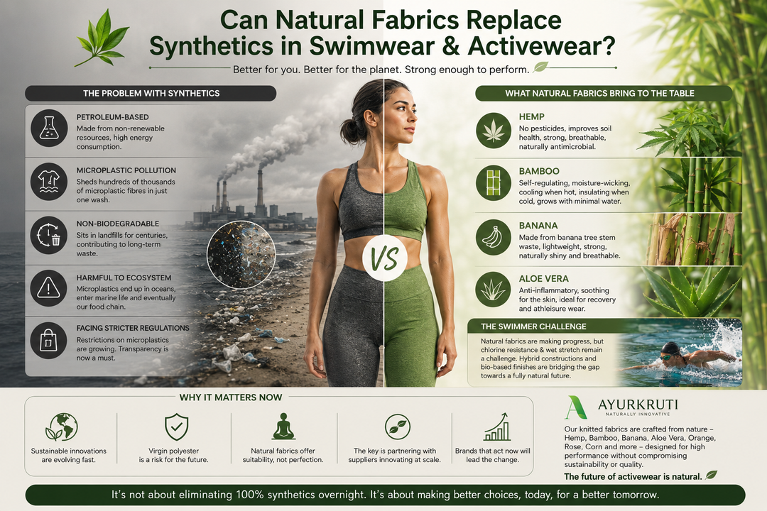 Can Natural Fabrics Replace Synthetics in Swimwear & Activewear?
