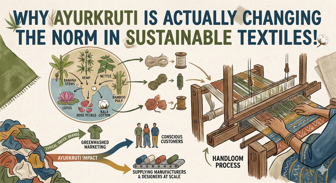 Why Ayurkruti is Actually Changing the Norm in Sustainable Textiles!