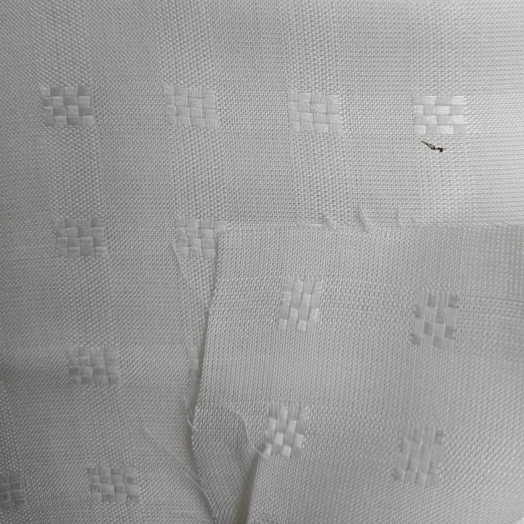 Aloe vera fabric with visible weave pattern