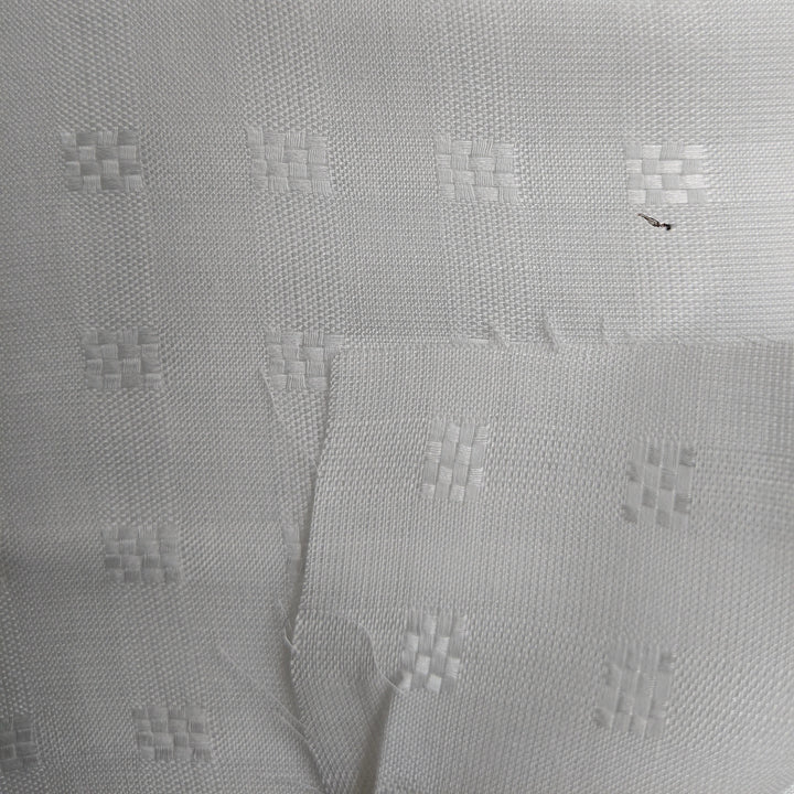 Aloe vera fabric with visible weave pattern