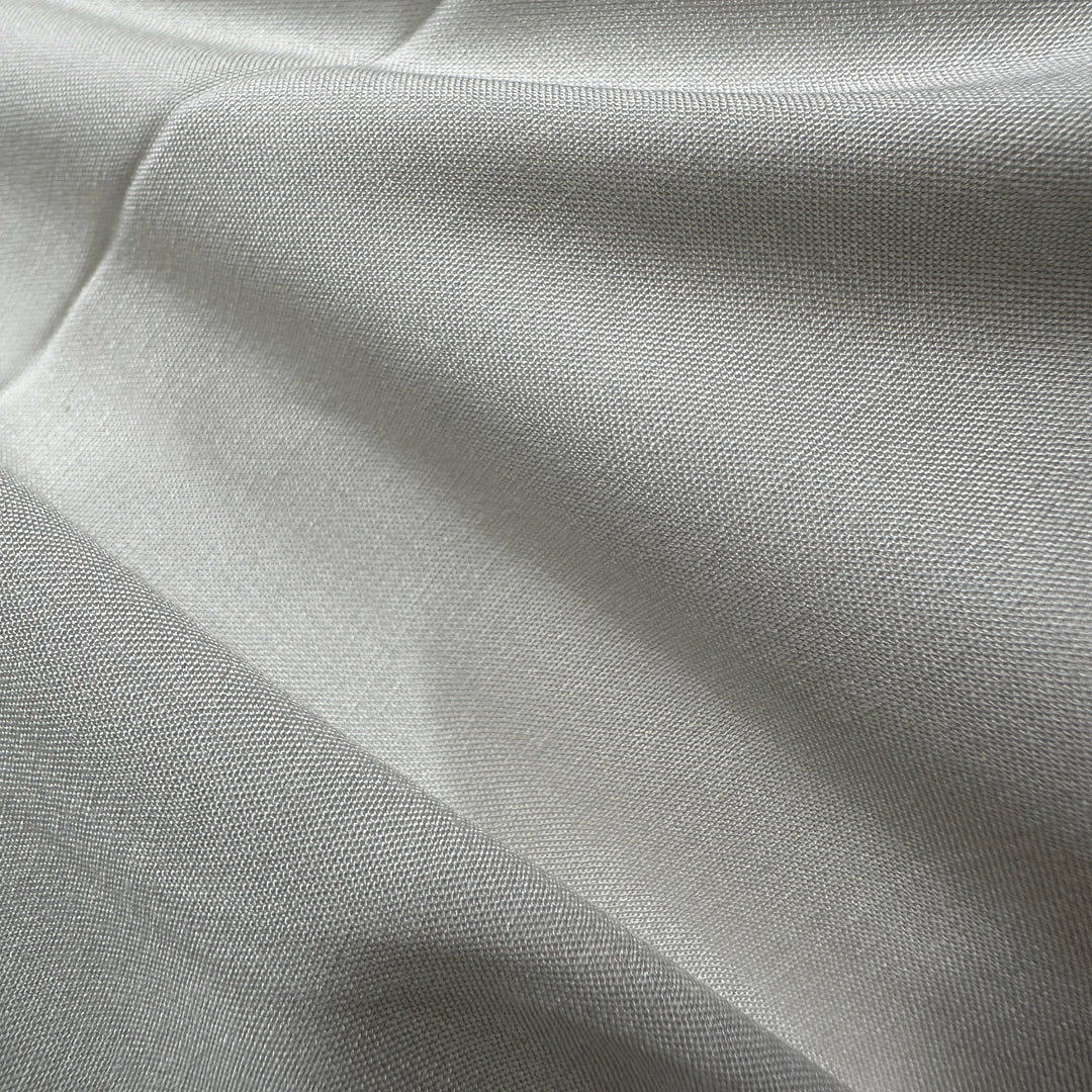 Plant-based 100% Aloe Vera plain fabric close-up for sustainable apparel and natural textile design.