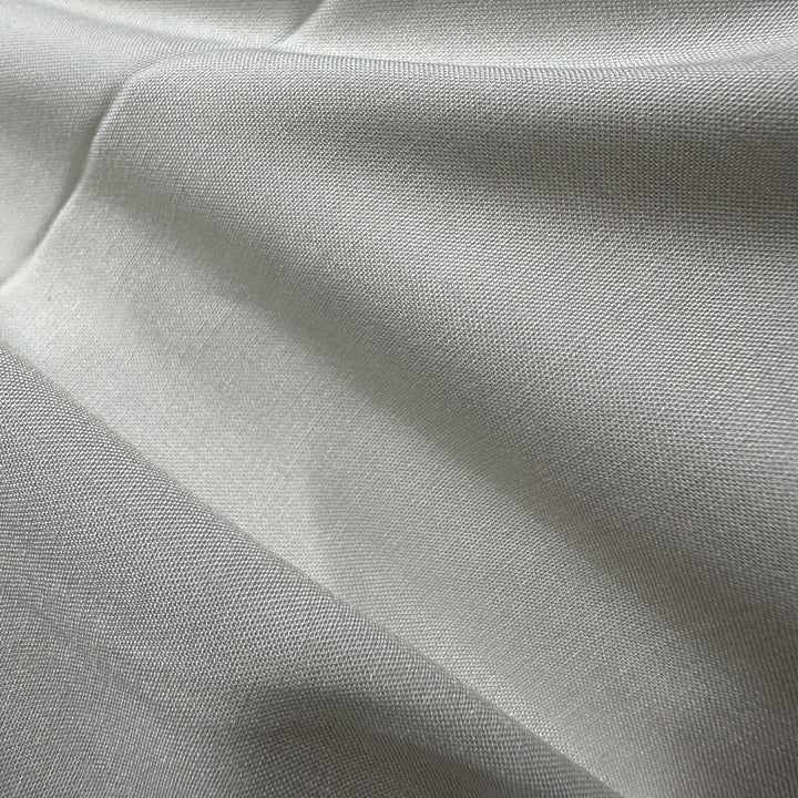 Plant-based 100% Aloe Vera plain fabric close-up for sustainable apparel and natural textile design.