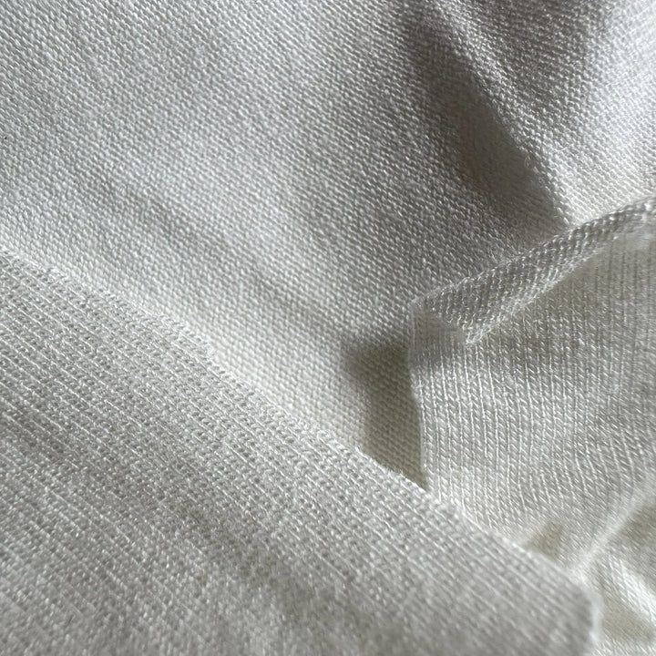 Choose this Lightweight Aloe Vera Spandex Knitted Fabric offering durability and flexibility