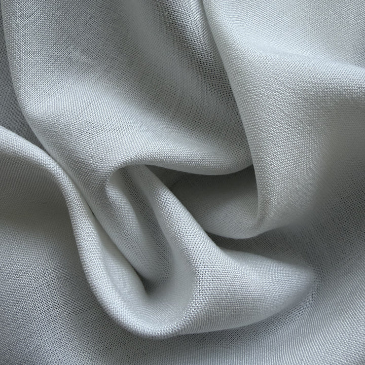 Close-Up Texture of Aloe Vera Modal Woven Fabric