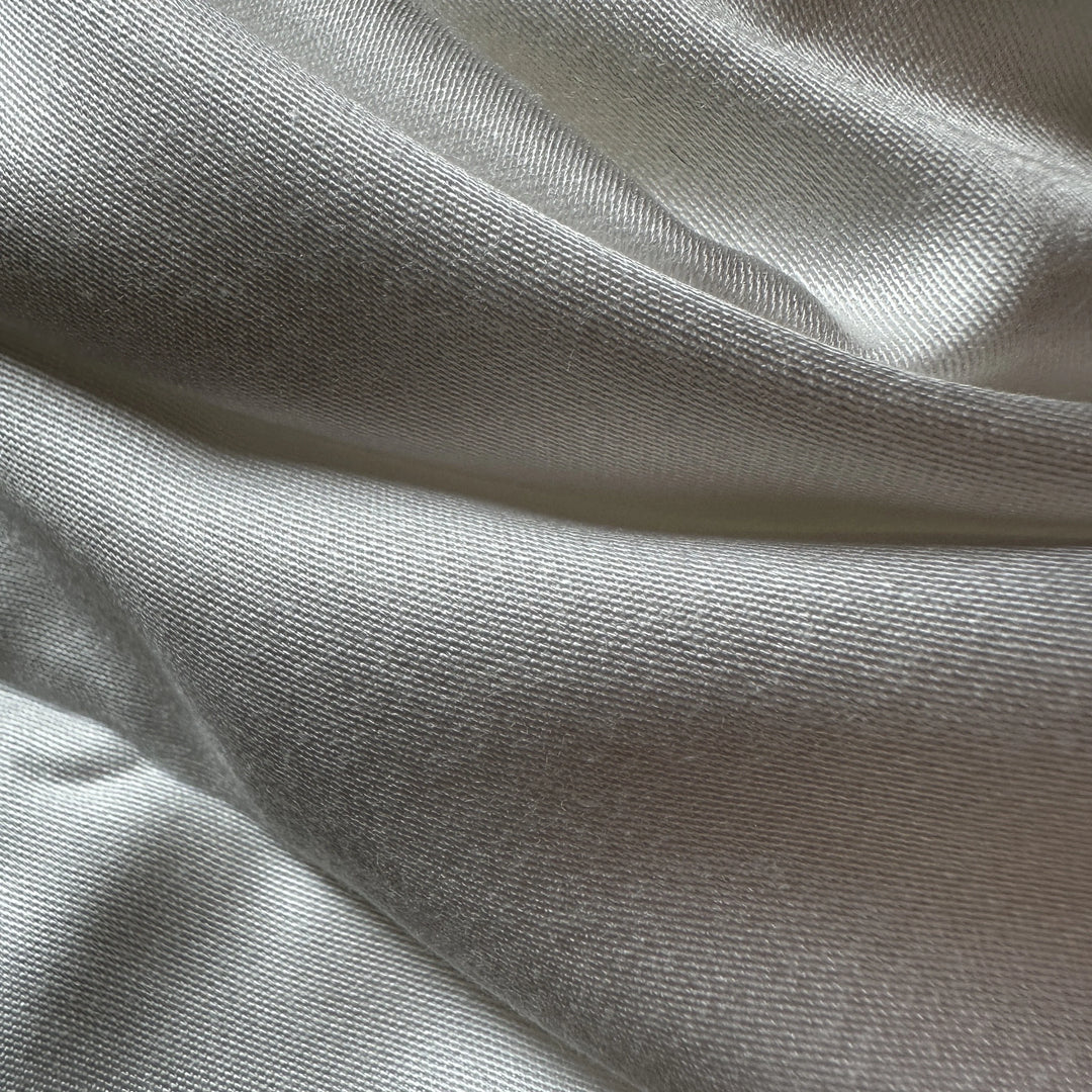 Lightweight banana fiber satin weave fabric suitable for dresses scarves and linings