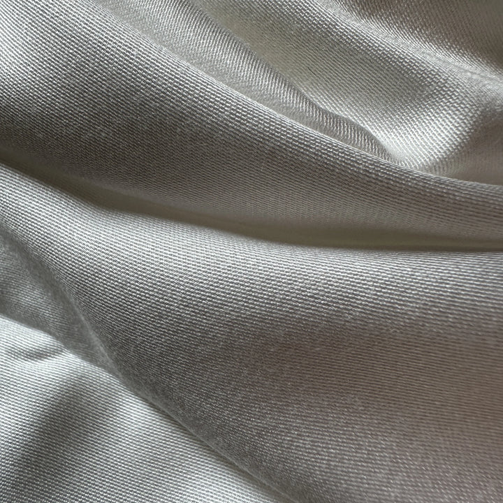Lightweight banana fiber satin weave fabric suitable for dresses scarves and linings