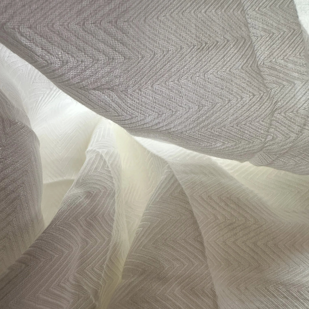 Soft and breathable banana fiber fabric close-up
