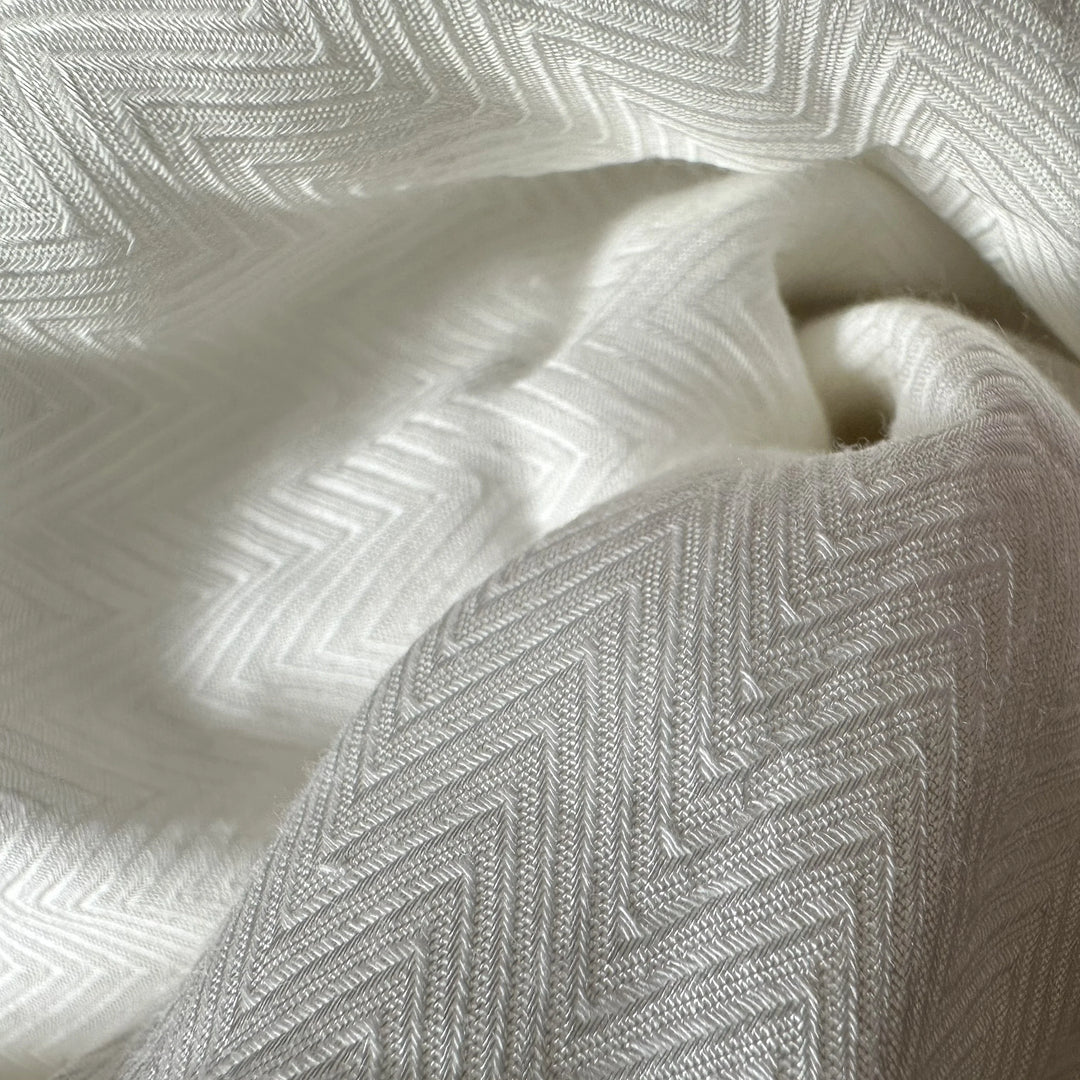 Banana yarn fabric with natural texture and organic feel