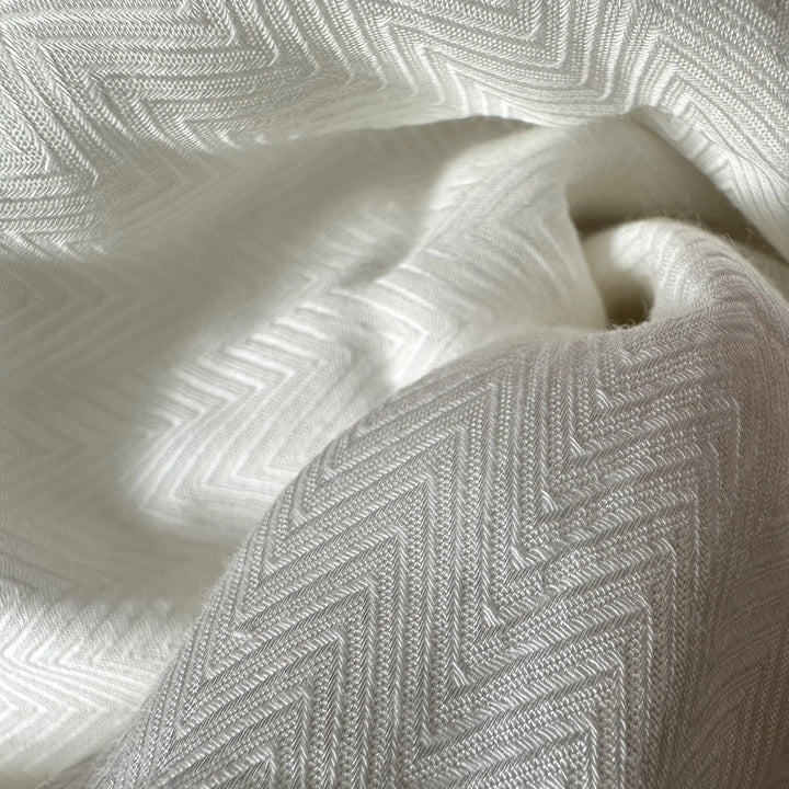 Banana yarn fabric with natural texture and organic feel