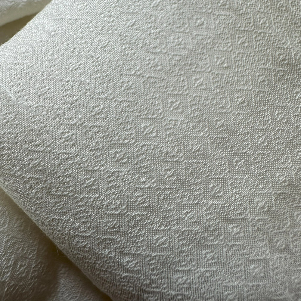 Sustainable handwoven banana fabric made from banana stalks