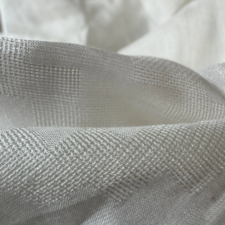 Handloom banana fabric featuring dobby weave and organic look