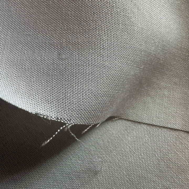 Close-up of 100% organic bamboo fabric highlighting clean weave and natural fiber quality