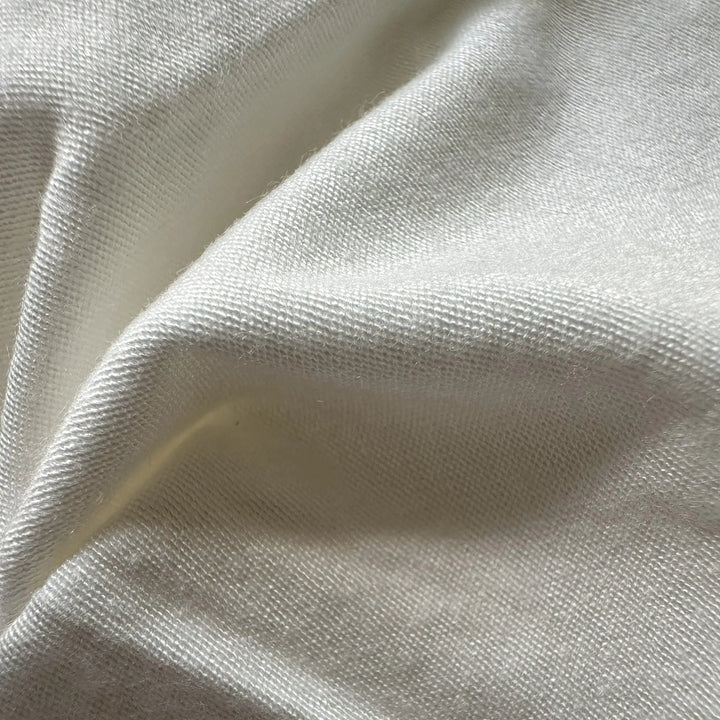 Sustainable 95% bamboo 5% spandex knitted fabric ideal for sportswear and lingerie