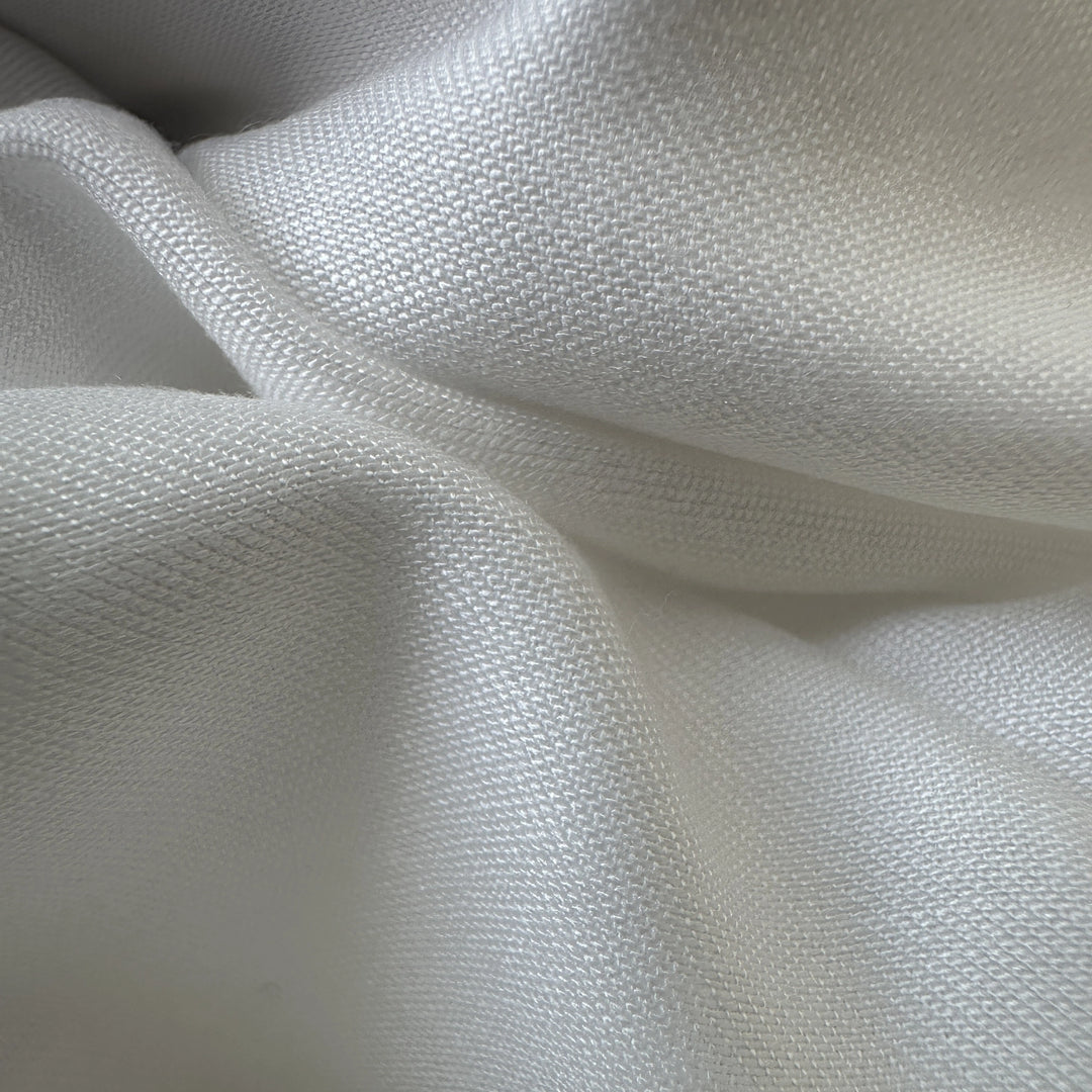 50% Lyocell 50% Bamboo fabric soft breathable eco-friendly sustainable textile for clothing and fashion use.