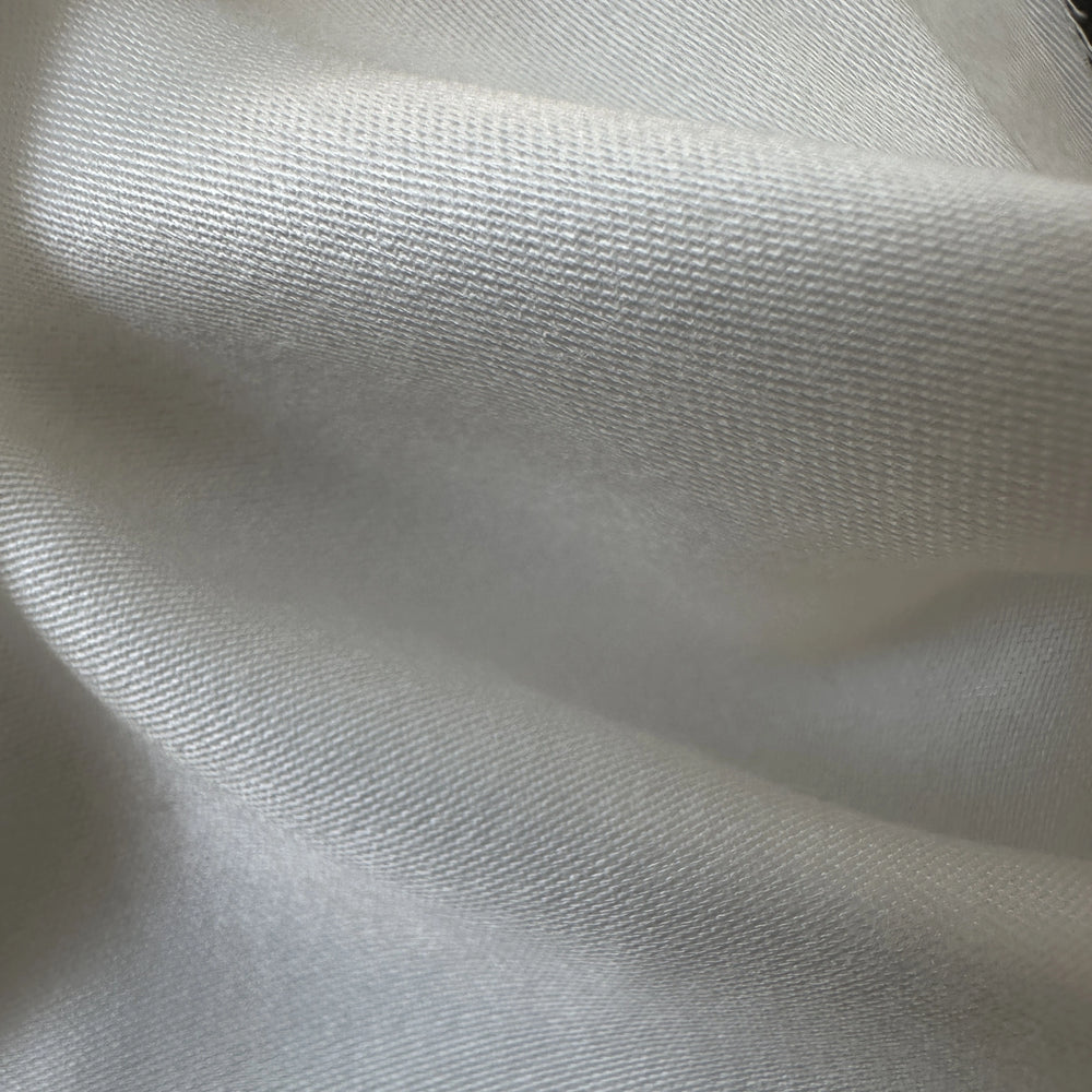 Eco-friendly bamboo lyocell fabric blend 50% Lyocell 50% Bamboo soft lightweight sustainable material.