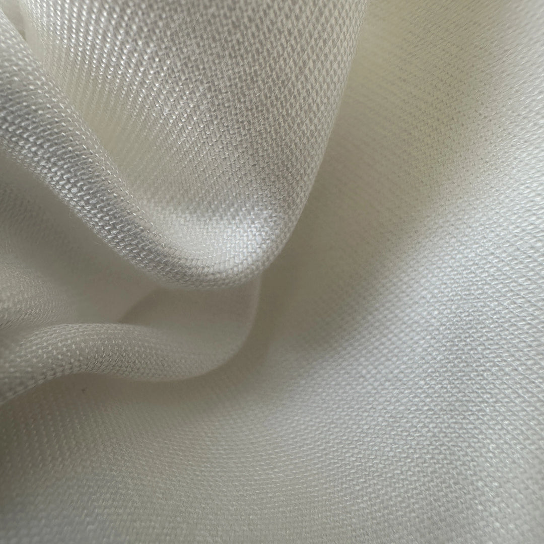 Soft and breathable 50% Lyocell 50% Bamboo fabric for sustainable fashion and apparel manufacturing.