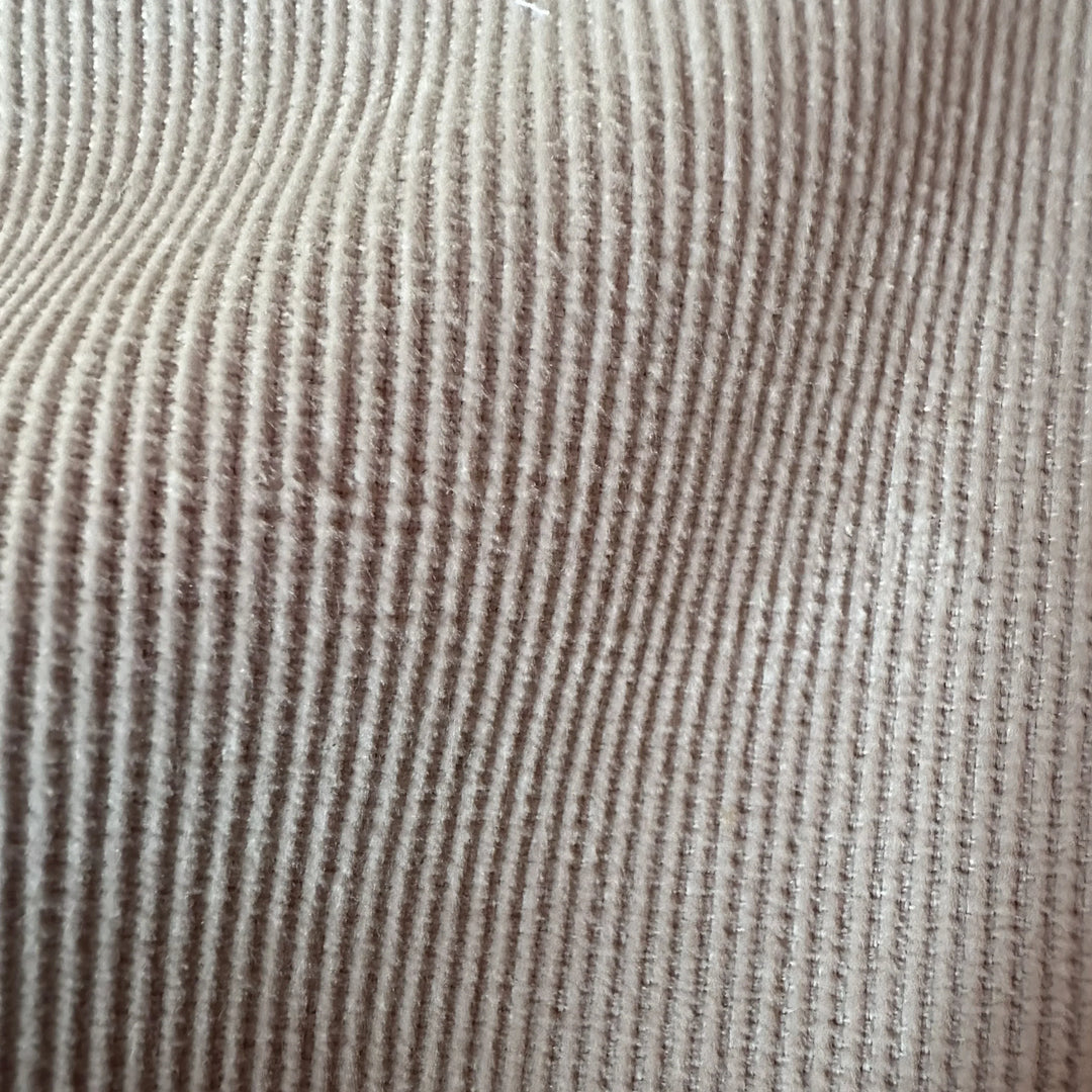 Organic Cotton 16 Wale Corduroy Fabric – Smooth Narrow-Ridge Texture for Clothing and Craft Projects