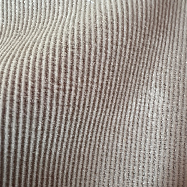 Organic Cotton 16 Wale Corduroy Fabric – Smooth Narrow-Ridge Texture for Clothing and Craft Projects