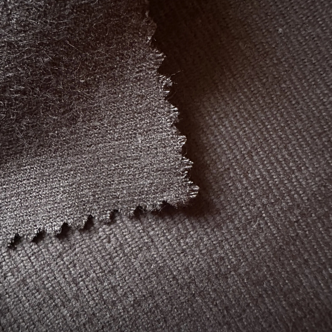 22 Wales Fine Stretch Corduroy Dobby Organic Cotton Blend – Sustainable Material for Tailored Fashion Wear