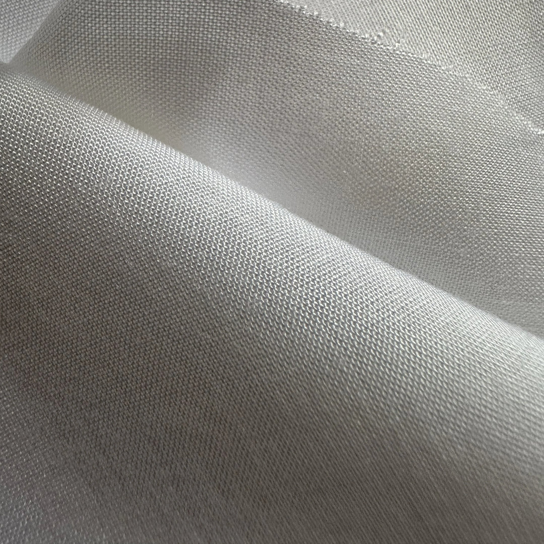100% organic corn fiber plain fabric with smooth surface, lightweight and breathable sustainable textile