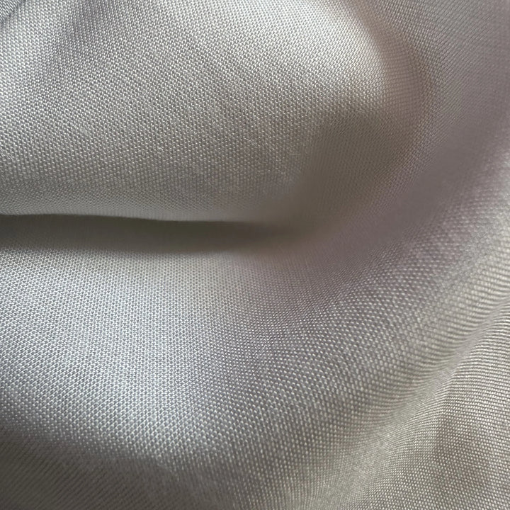 Organic corn plain weave fabric ready for dye, eco-friendly plant-based textile for apparel production