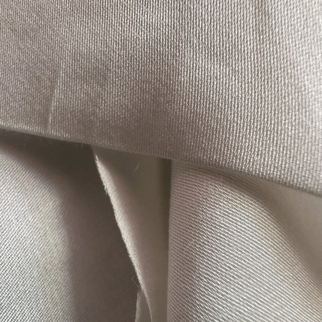RFD organic eucalyptus satin fabric ready for natural and azo-free dyeing