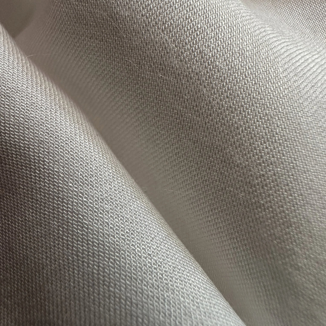 100% organic eucalyptus satin fabric with soft silky surface and elegant drape