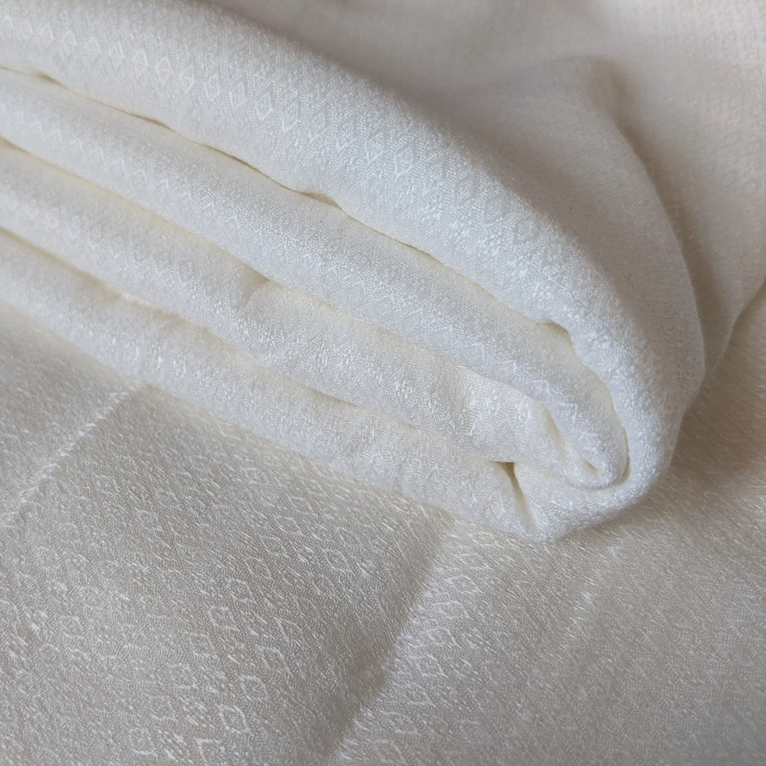 Close-Up of Eucalyptus Fiber Fabric – Lightweight and Hypoallergenic