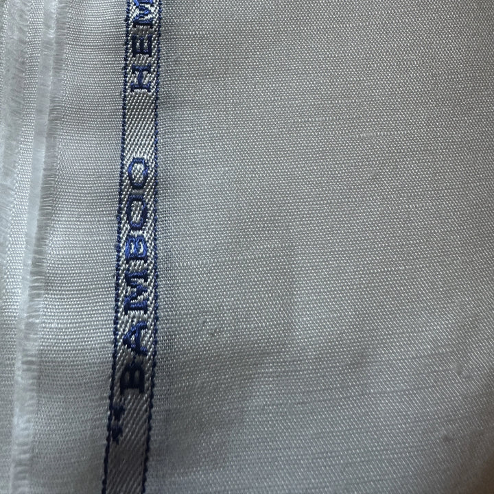  55% Hemp 45% Bamboo Plain Weave Fabric