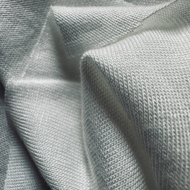 Plant-based Jasmine cellulose knit fabric with breathable structure and soft hand feel
