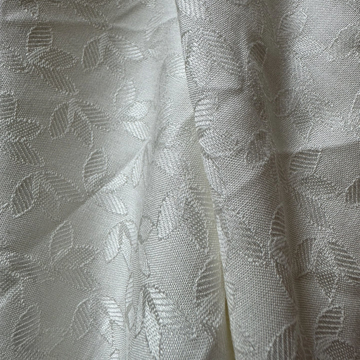 Natural jasmine cellulose fabric with soft hand feel and fluid movement