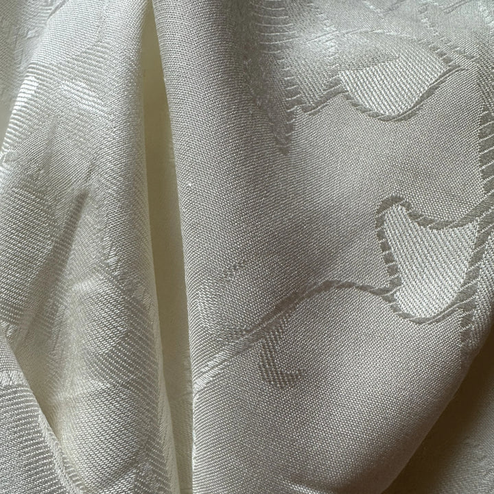 Ayurkruti jasmine cellulose fabric created for conscious fashion brands worldwide