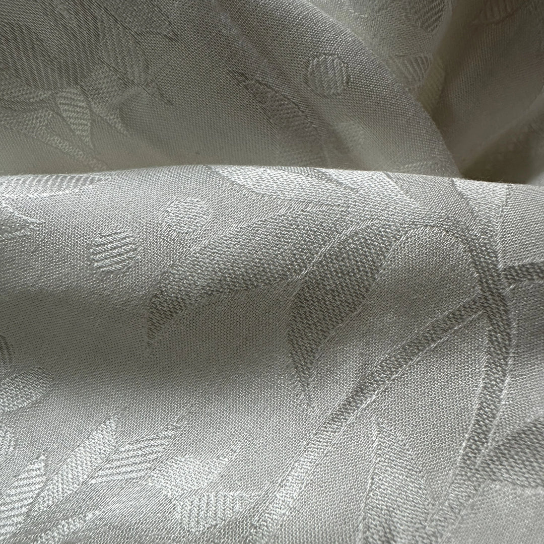 Soft and breathable jasmine cellulose fabric developed from natural flower fiber