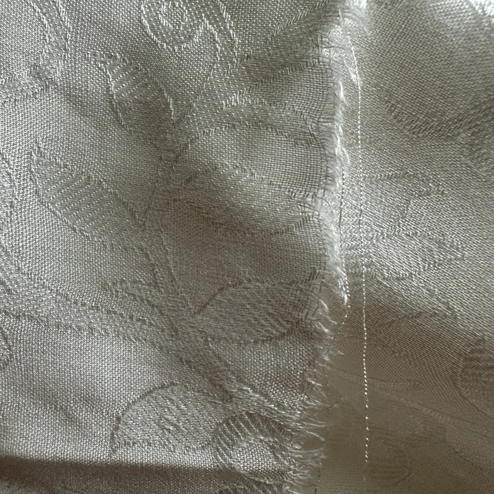 Ayurkruti jasmine cellulose fabric showing lightweight texture and smooth finish