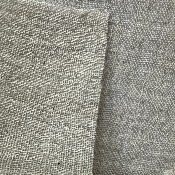Organic Kala Cotton Linen Handloom Fabric crafted by Indian artisans for B2B textile buyers