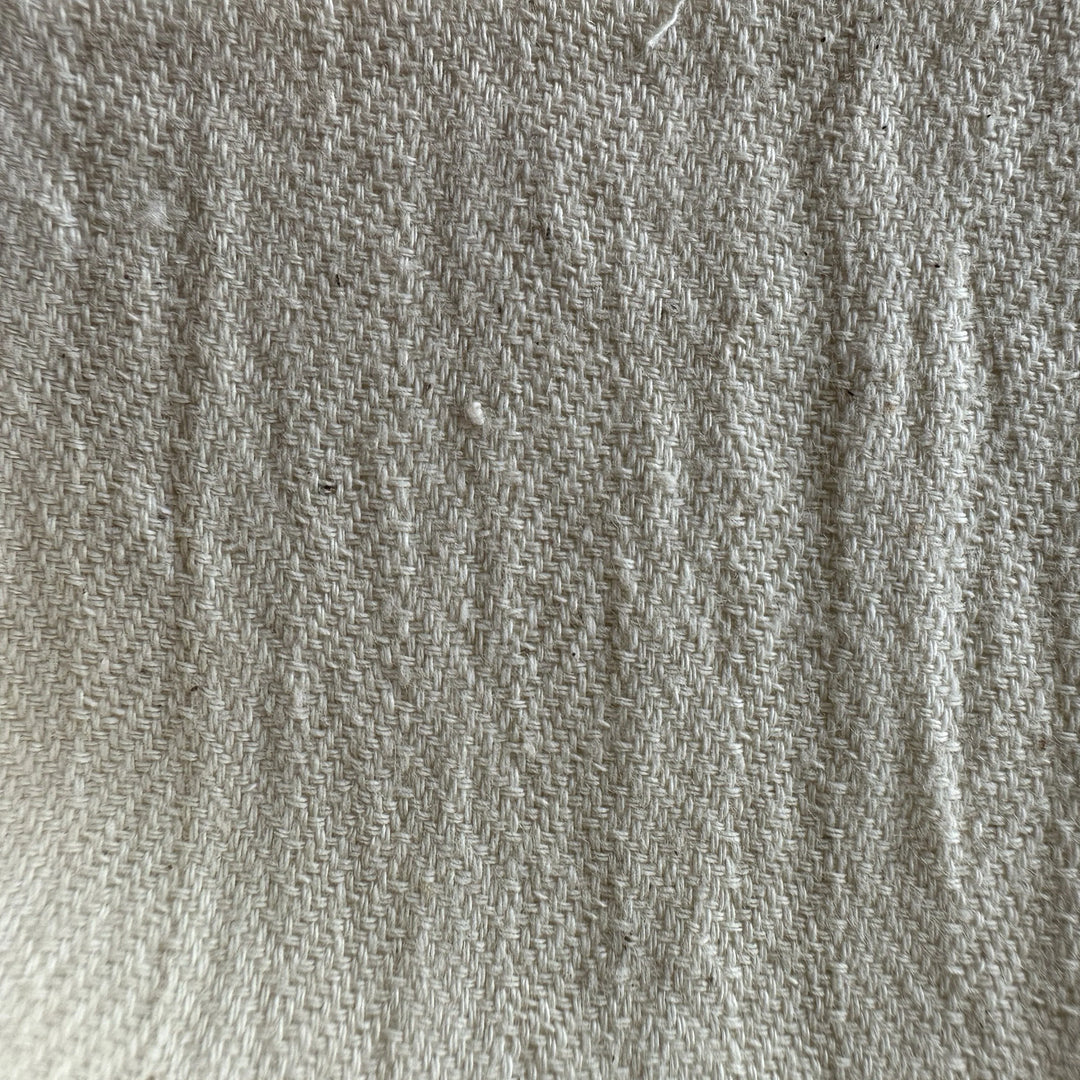 Kala Cotton Herringbone Weave Fabric for sustainable fashion and textile manufacturing
