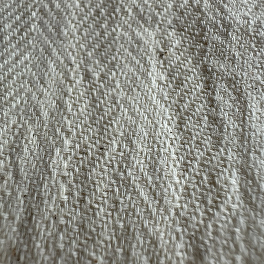 Artisan-made Kala Cotton Herringbone Weave Fabric crafted for B2B buyers and designers