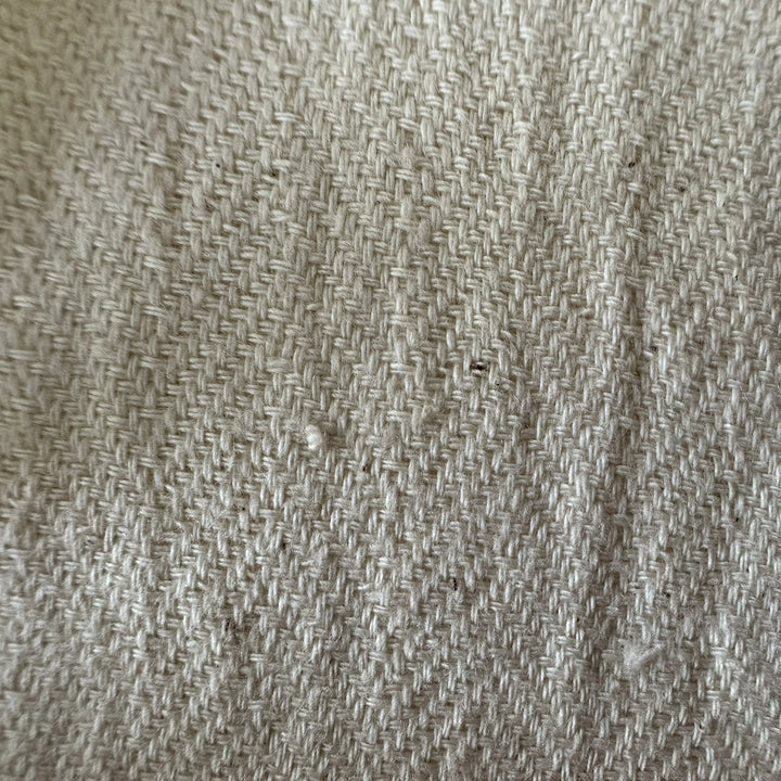 Handwoven Kala Cotton Herringbone Fabric ideal for ethical clothing brands and exporters
