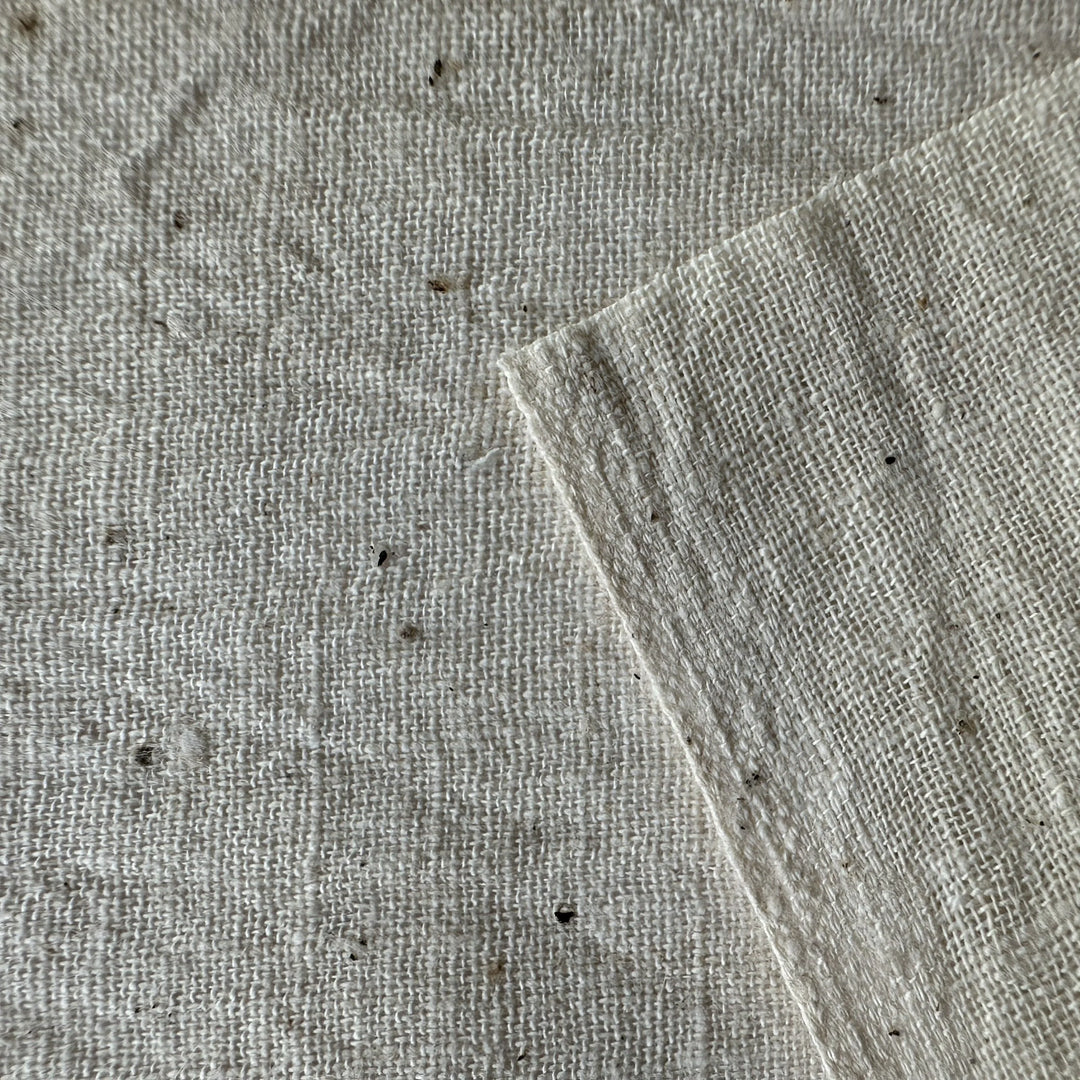 Kala Cotton Handloom Fabric for shirts, sustainably woven in Gujarat, India for B2B textile buyers