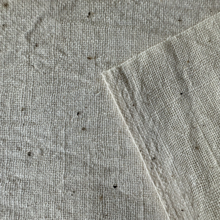 Kala Cotton Handloom Fabric for shirts, sustainably woven in Gujarat, India for B2B textile buyers