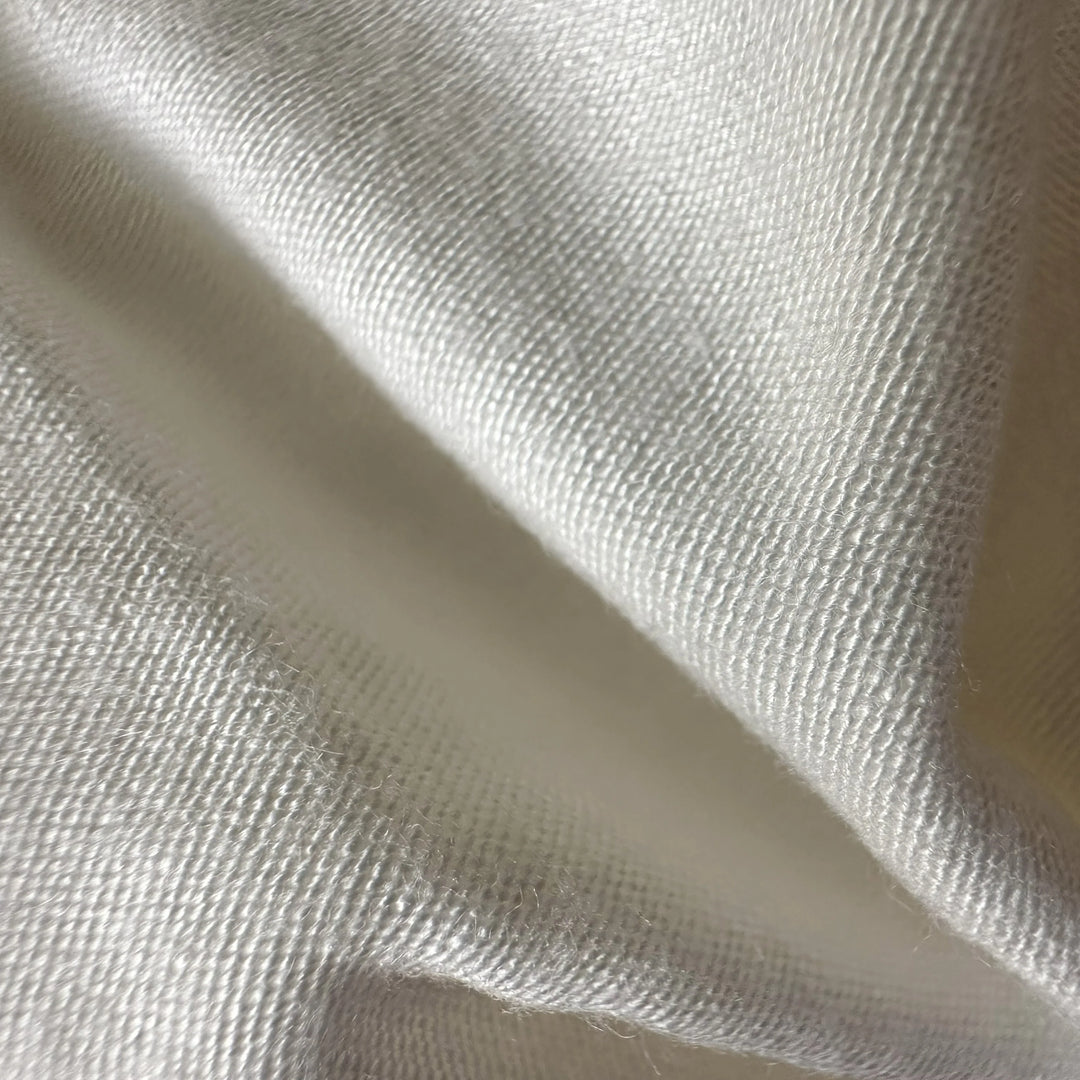 Premium Lotus and Spandex blend knitted fabric offering comfort, flexibility, and breathability