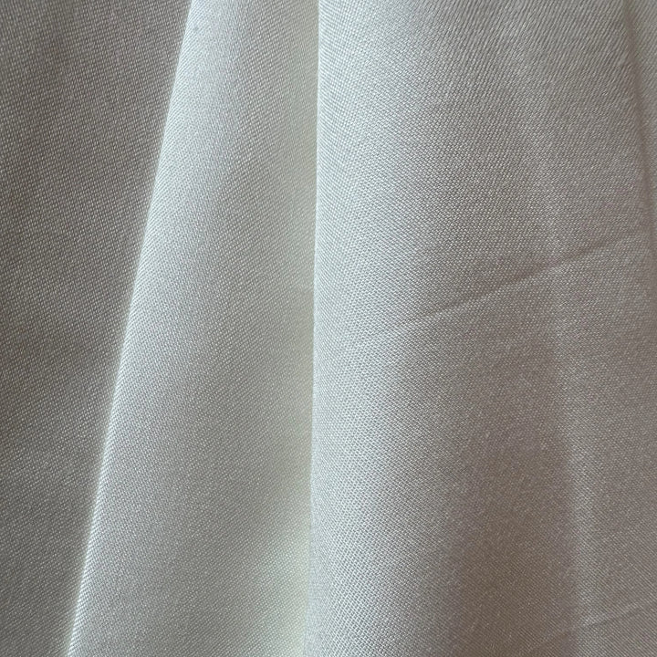 110 GSM Lotus fiber satin fabric made from natural plant-based fiber for eco-friendly apparel