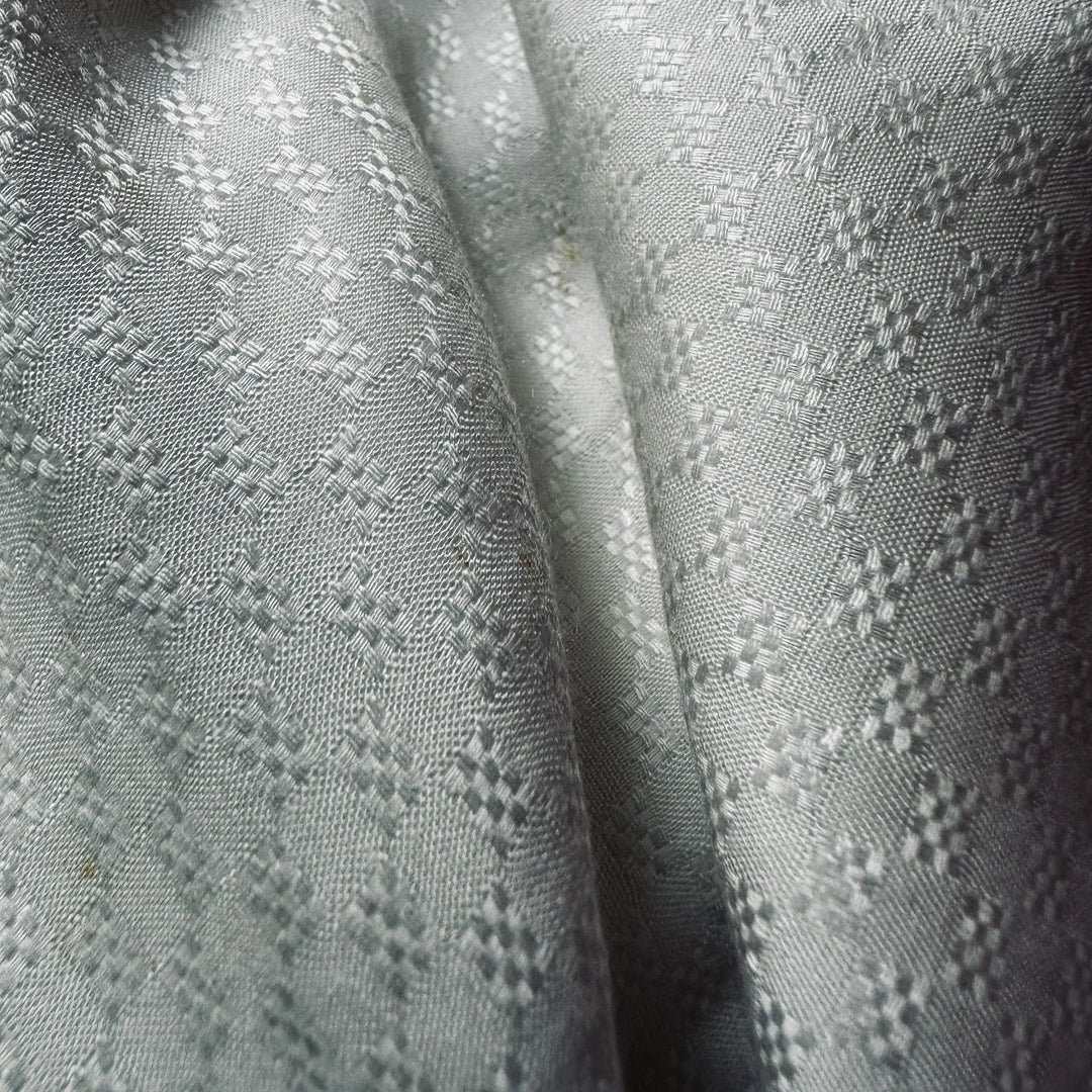 Milk cellulose fabric woven on powerlooms with stable drape