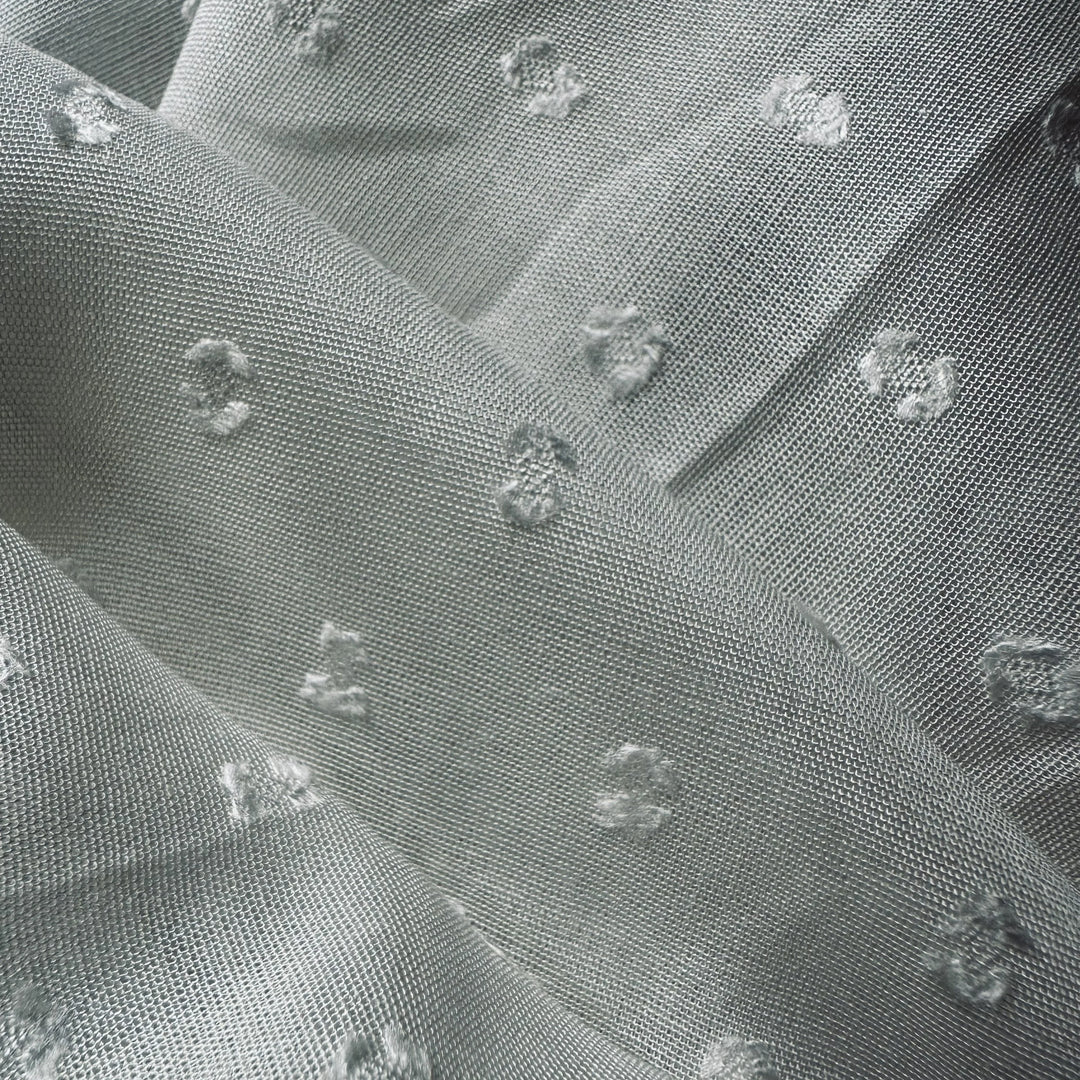 Sustainable milk cellulose fabric made from milk protein fibres in natural white
