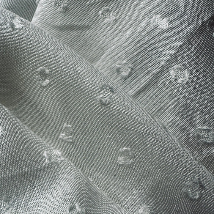 Sustainable milk cellulose fabric made from milk protein fibres in natural white