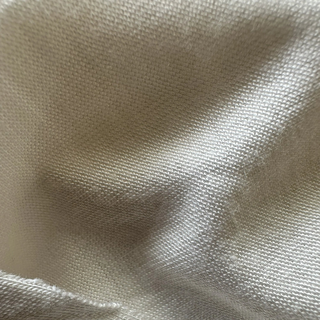 Premium organic 100% milk cellulose knitted fabric for apparel and loungewear