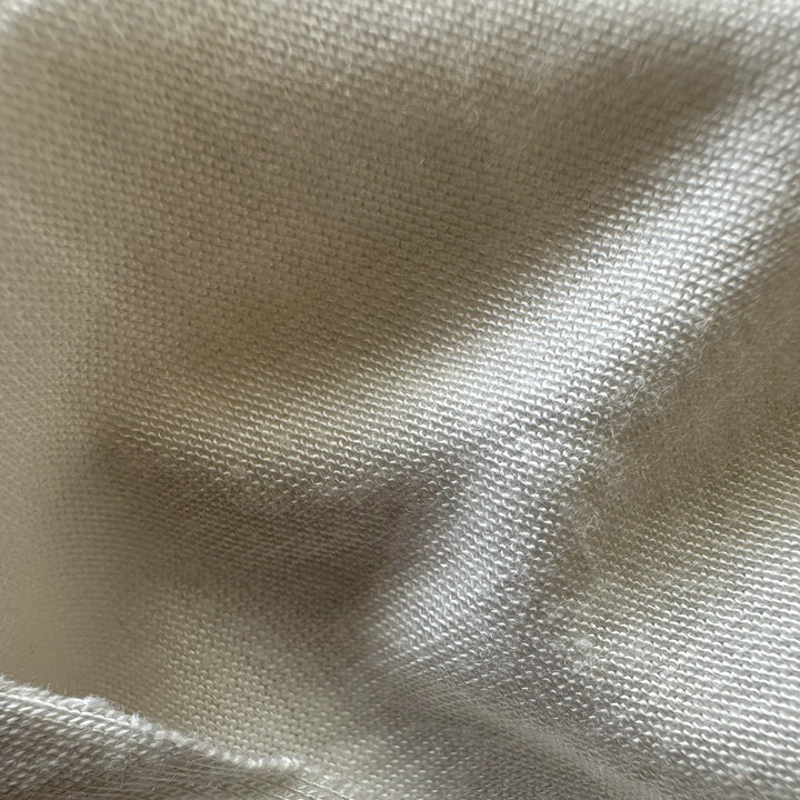 Premium organic 100% milk cellulose knitted fabric for apparel and loungewear