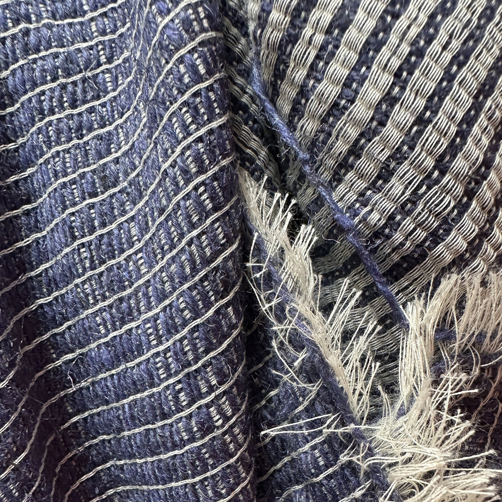Organic Himalayan nettle fabric with natural dye, perfect for ethical fashion