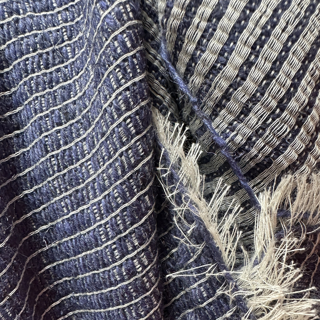 Organic Himalayan nettle fabric with natural dye, perfect for ethical fashion